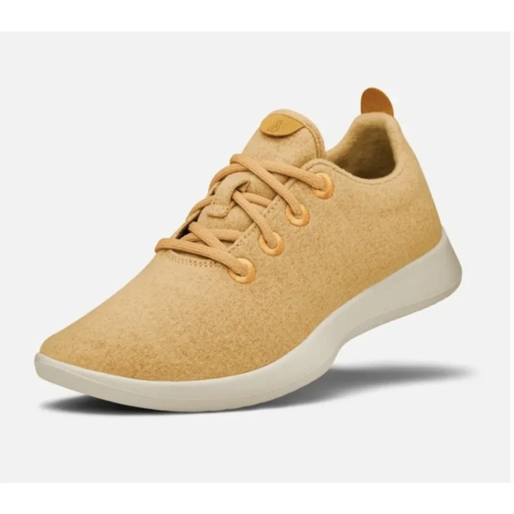 NWOB Allbirds Limited Edition Wool Runners Tuke Honey Size 12